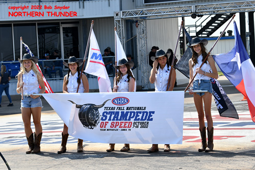 Stampede of Speed Banner Girls